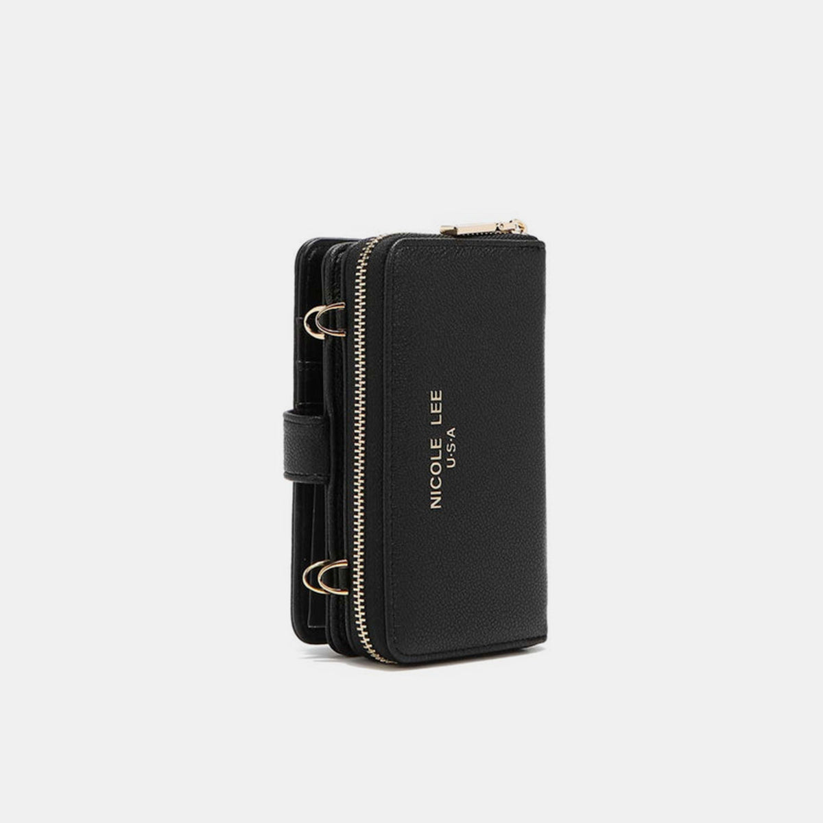 Nicole Lee Vegan Leather 2 Piece Phone Case Crossbody Wallet