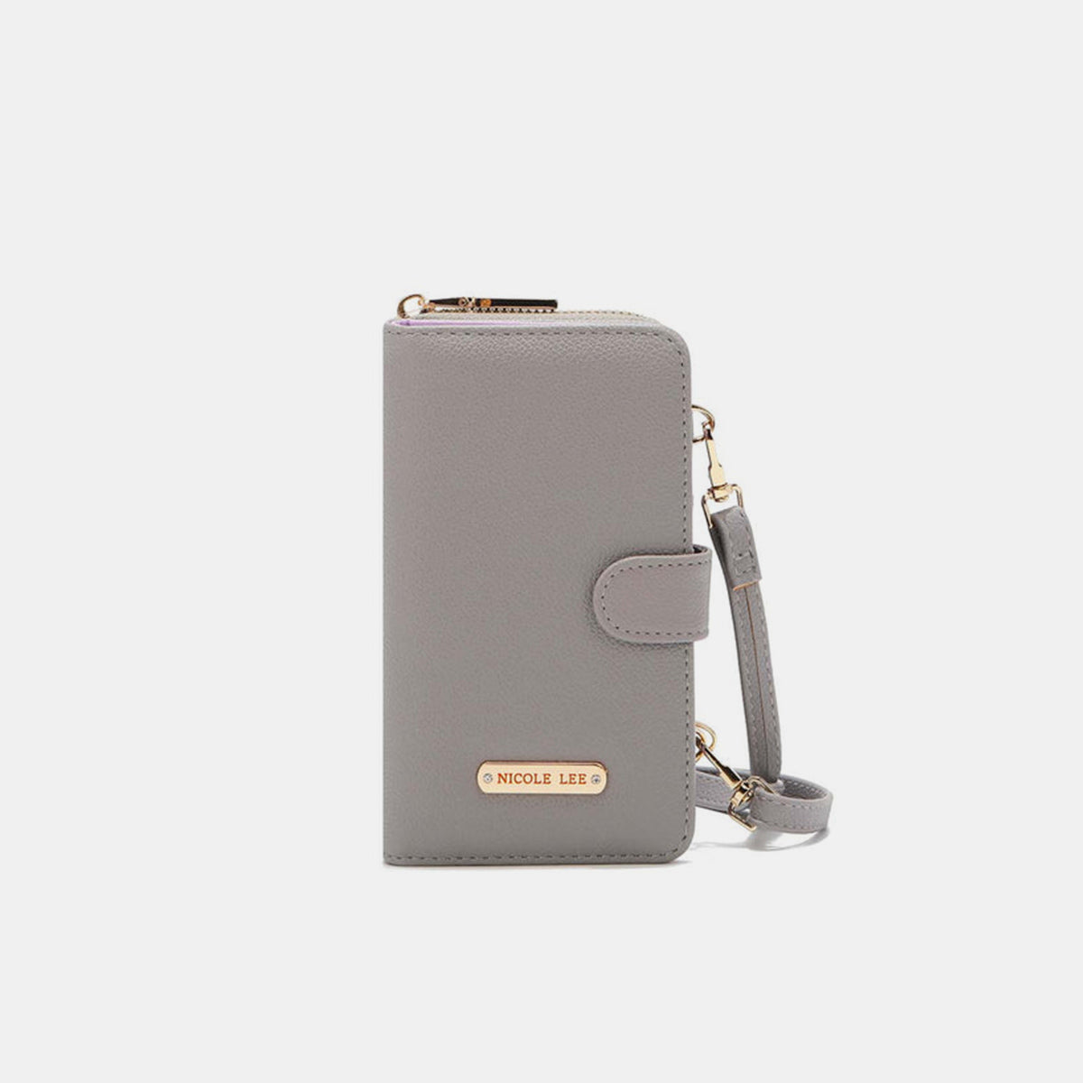 Nicole Lee Vegan Leather 2 Piece Phone Case Crossbody Wallet