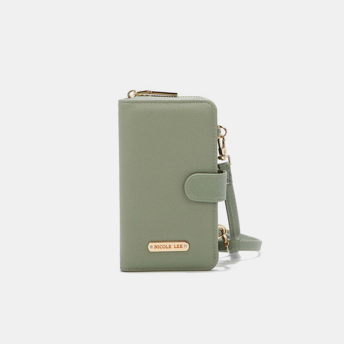 Nicole Lee Vegan Leather 2 Piece Phone Case Crossbody Wallet