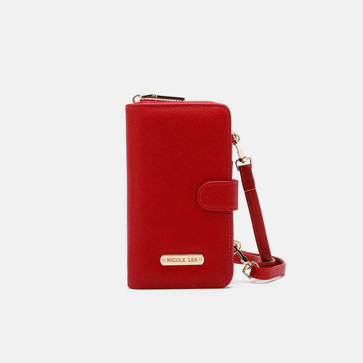 Nicole Lee Vegan Leather 2 Piece Phone Case Crossbody Wallet
