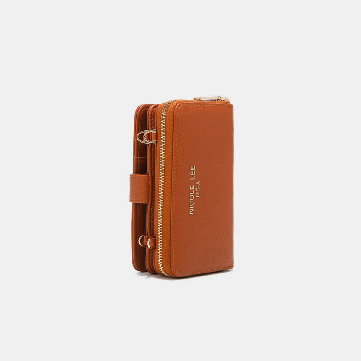 Nicole Lee Vegan Leather 2 Piece Phone Case Crossbody Wallet