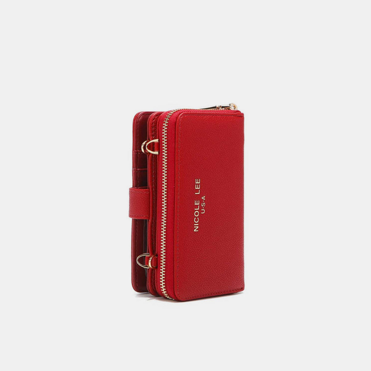 Nicole Lee Vegan Leather 2 Piece Phone Case Crossbody Wallet