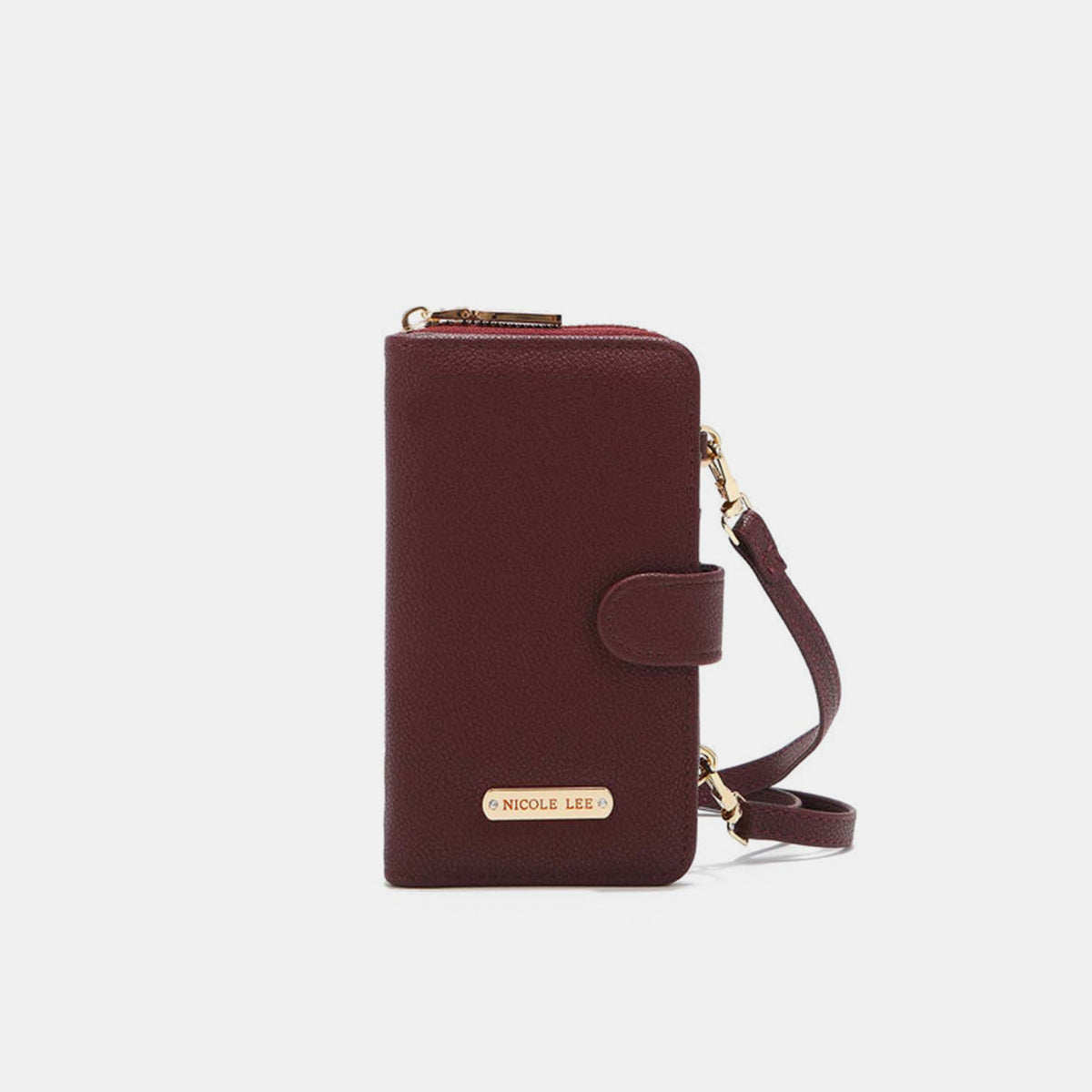 Nicole Lee Vegan Leather 2 Piece Phone Case Crossbody Wallet