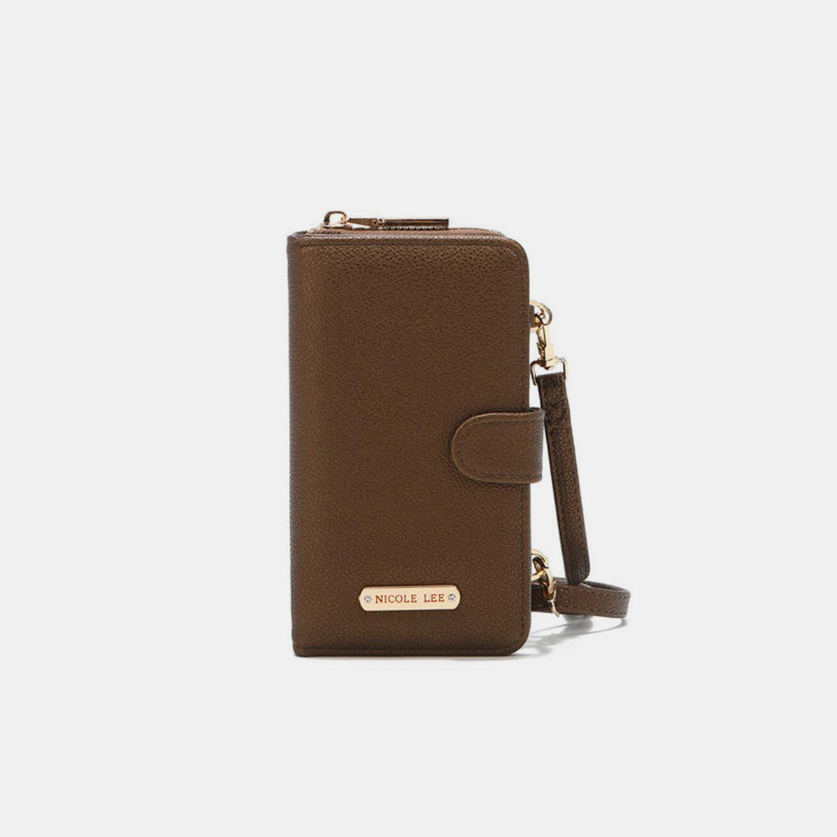 Nicole Lee Vegan Leather 2 Piece Phone Case Crossbody Wallet