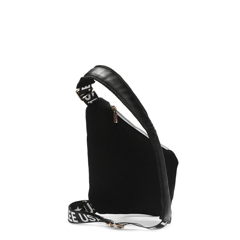 Nicole Lee USA Miranda Vegan Leather Adjustable Strap Slip Pocket Sling Backpack